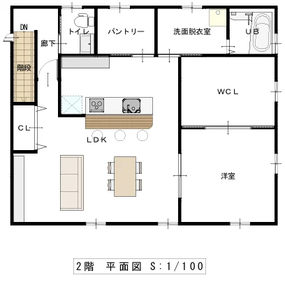夫婦二人の時代 2F 間取り図